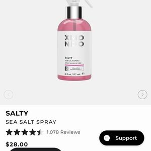 Xmondo Hair
Salty Sea Salt Spray - Pink
Made in the USA